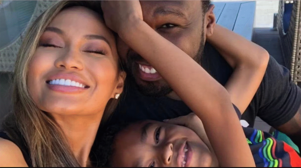 Daphne Joy with  Ex Curtis “50 Cent” Jackson and Son Sire Jackson 